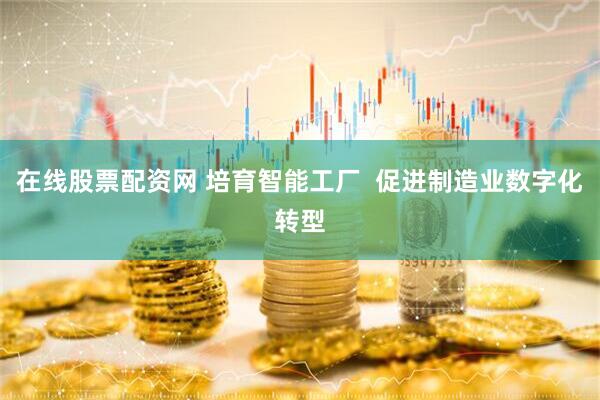 在线股票配资网 培育智能工厂  促进制造业数字化转型